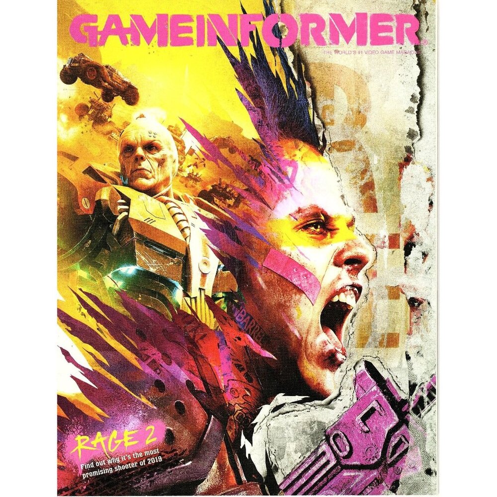 Game Informer Magazine January 2019 Issue 309 Featuring Rage 2 Cover Art